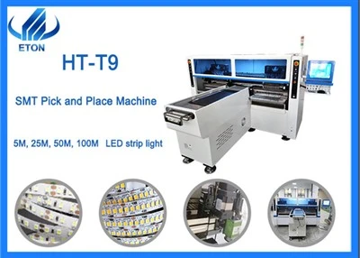 100M Şerit İçin ETON Yüksek Hızlı SMT Makinesi T9
